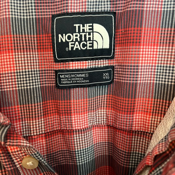 The North Face Mens Monanock Short Sleeve Button Up Shirt Multi Plaid Sz XXL - Picture 5 of 7